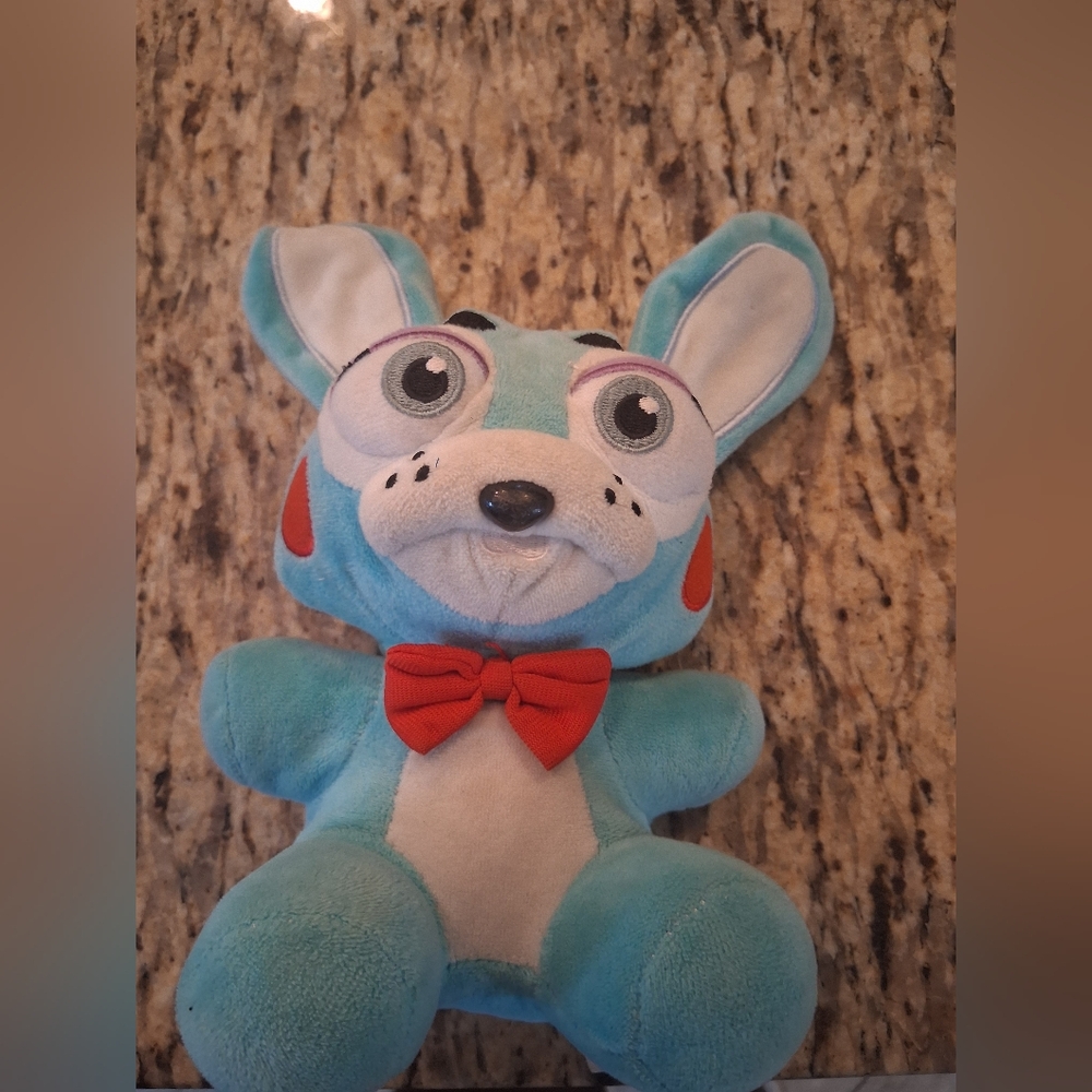 8" Five Nights At Freddys Fnaf Blue Toy Bonnie Funko plush rabbit original rare